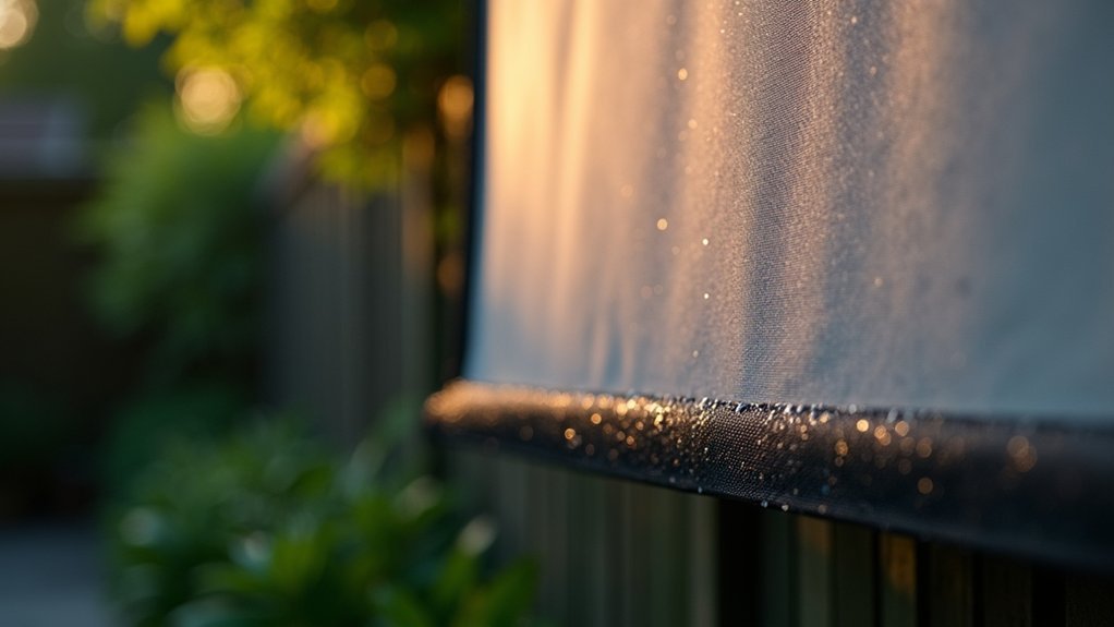 mildew resistant uv protected screen