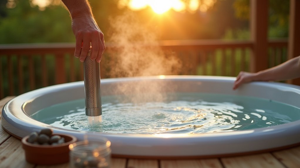 mineral ion based hot tubcare