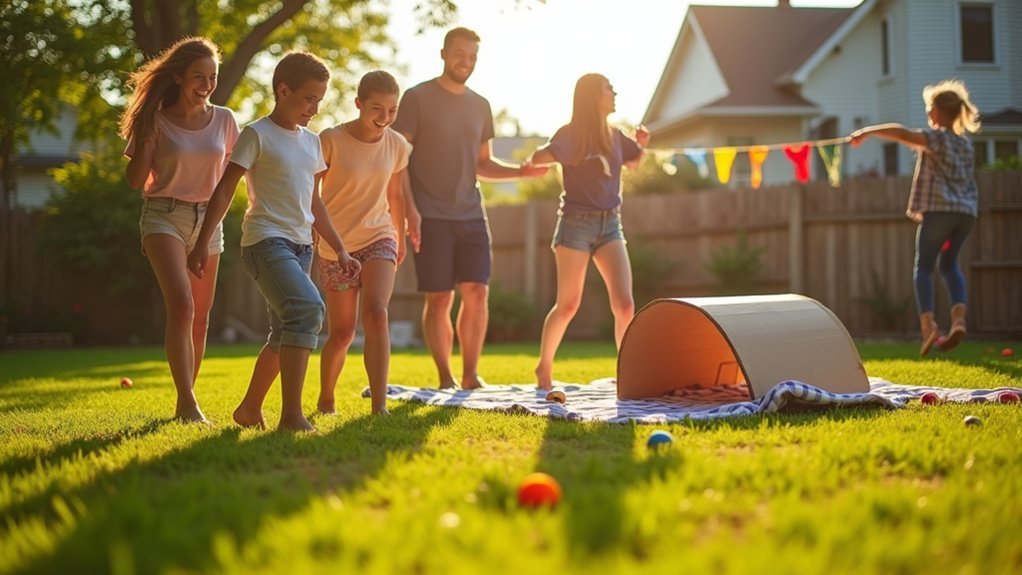 mixed age cooperative outdoor games