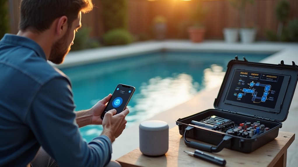 mobile app and voice control