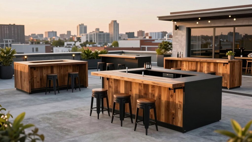 modular islands for flexible seating