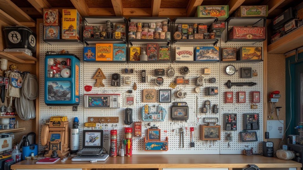 modular pegboard storage system
