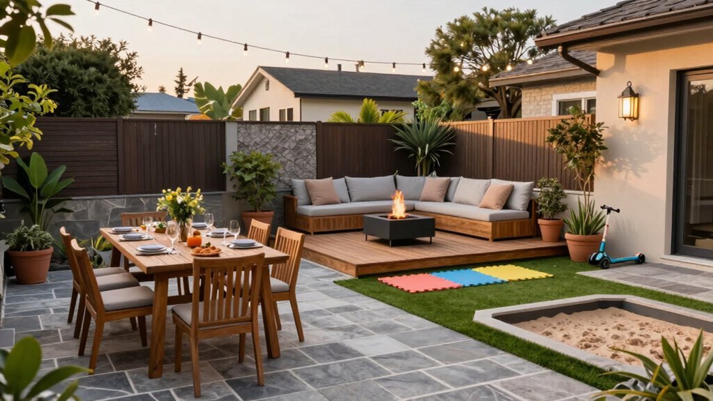 multi zone patio for all activities
