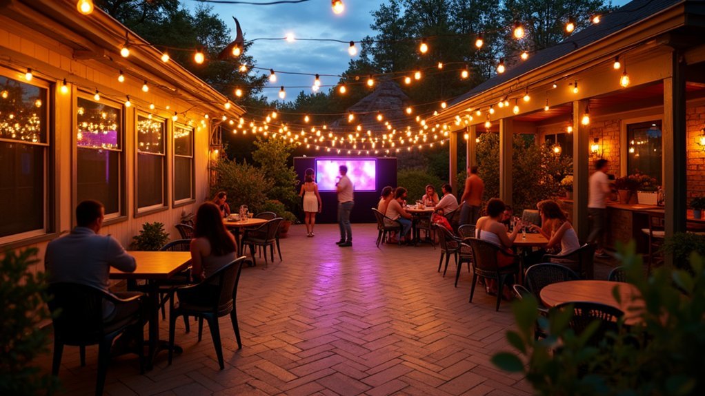 music synced zoned party lighting