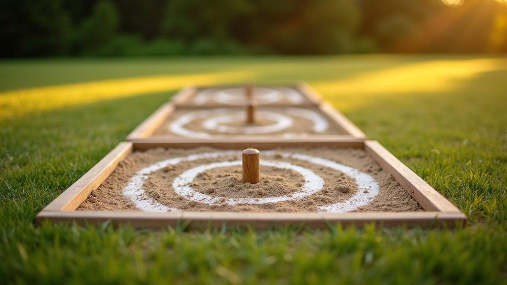 official horseshoe pit dimensions guidelines