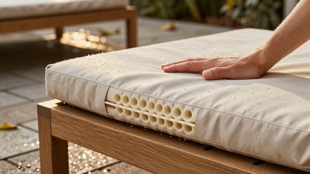 open cell reticulated foam cushions