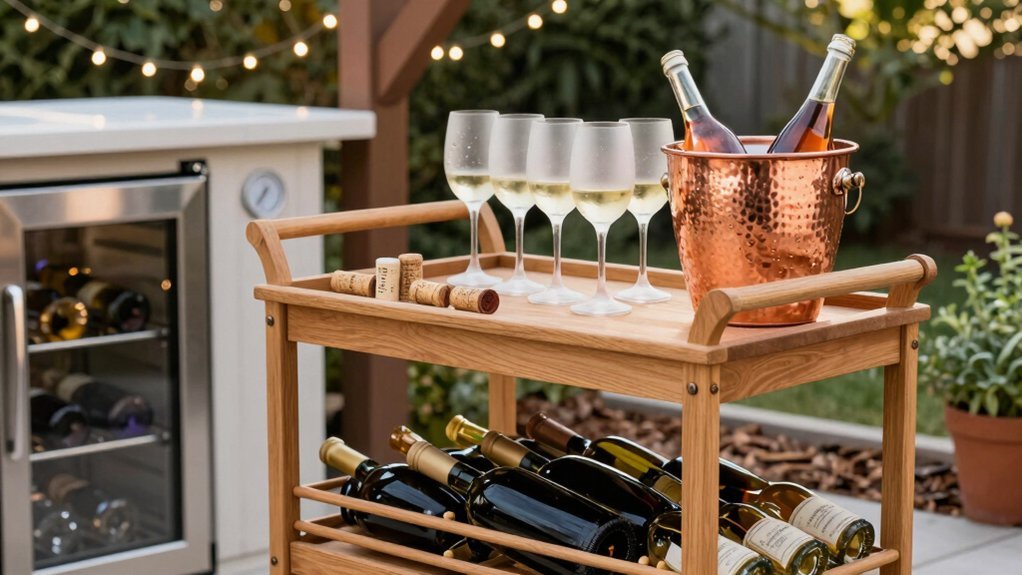 optimal outdoor wine storage