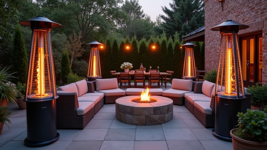 optimal placement for even warmth