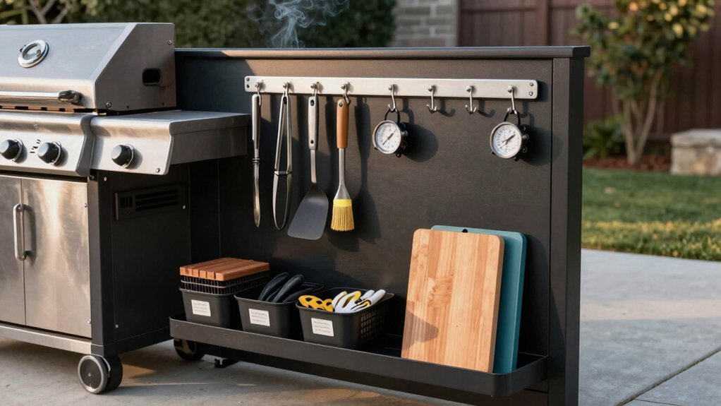 organized weatherproof grill storage solutions