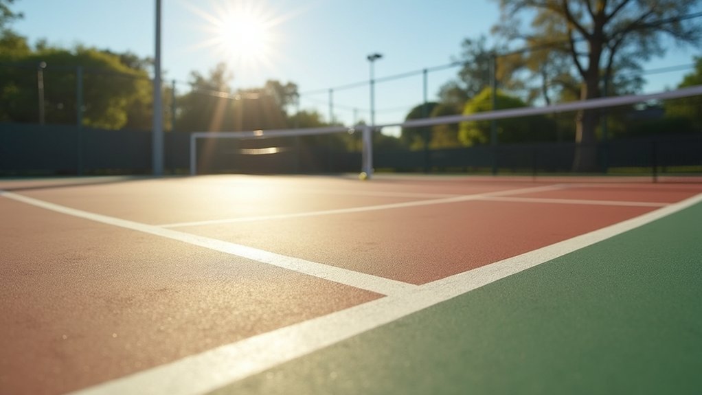 outdoor court surface selection and prep