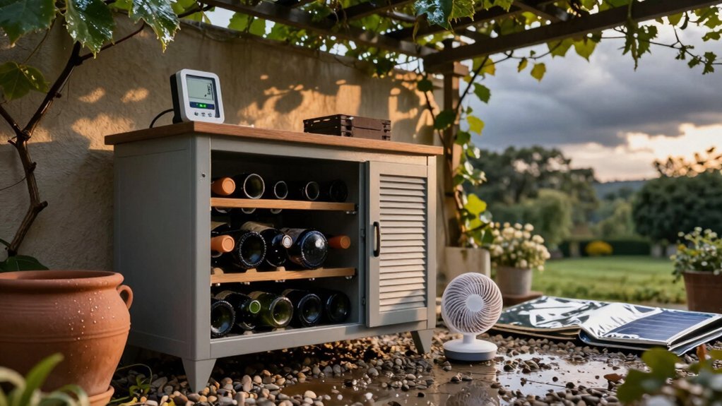 outdoor humidity jeopardizes cork integrity