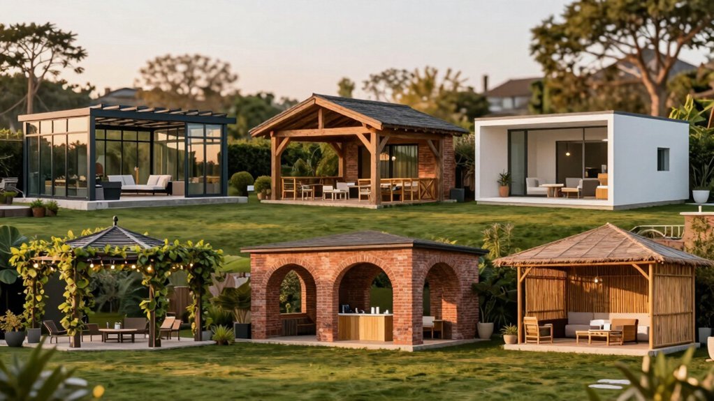 outdoor pavilion designs for entertaining