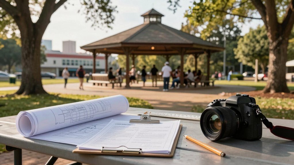 outdoor pavilion permits and zoning guidelines