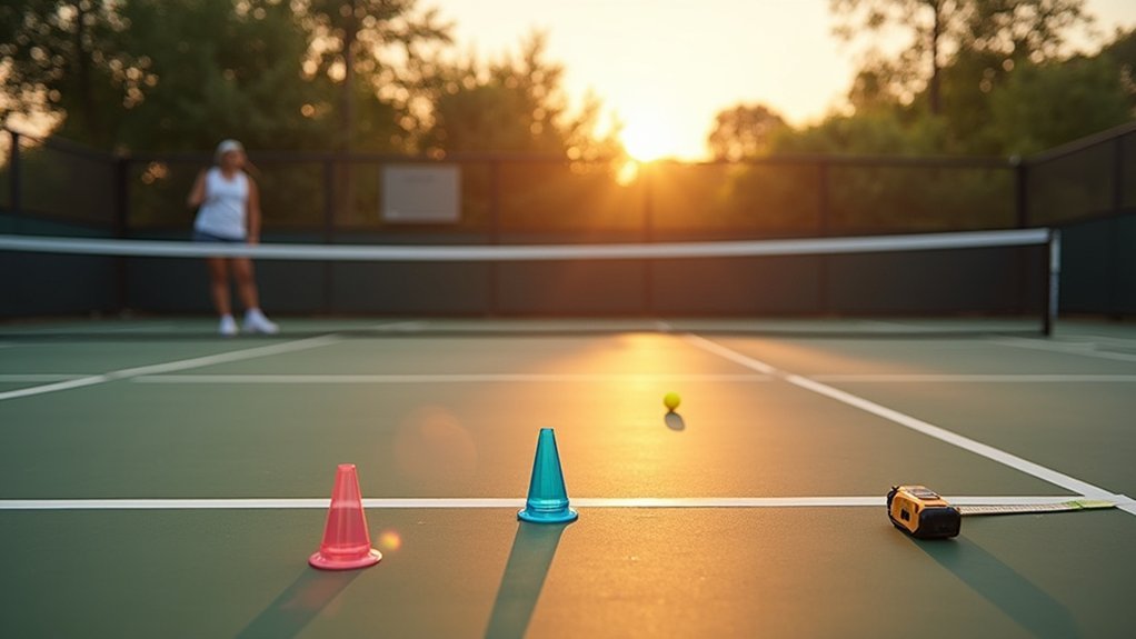 outdoor pickleball court sizing tips