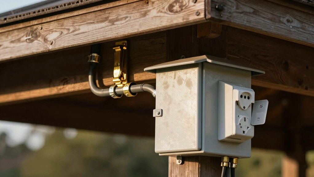 outdoor rated weatherproof gfci wiring