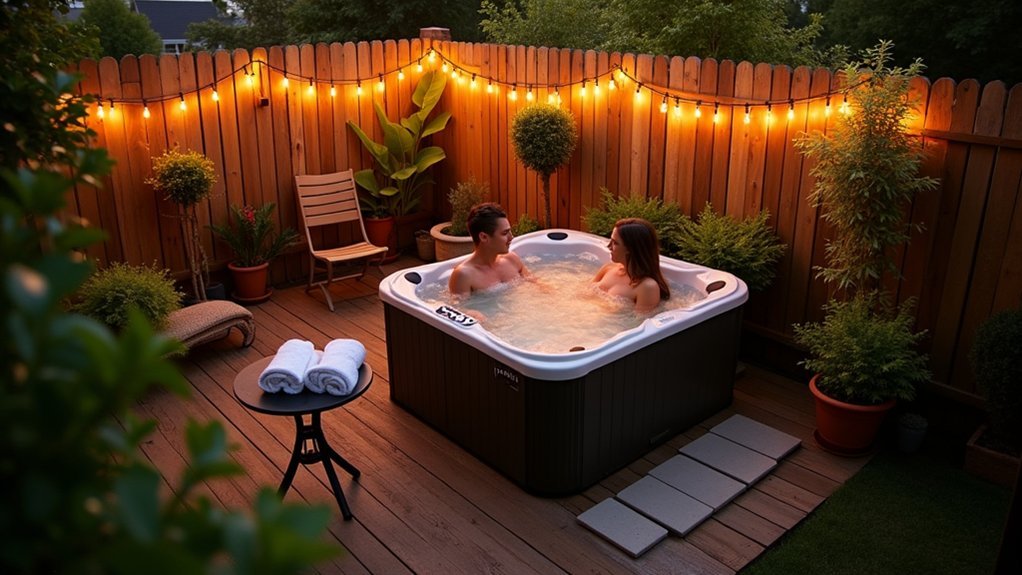 perfect spa for small yards