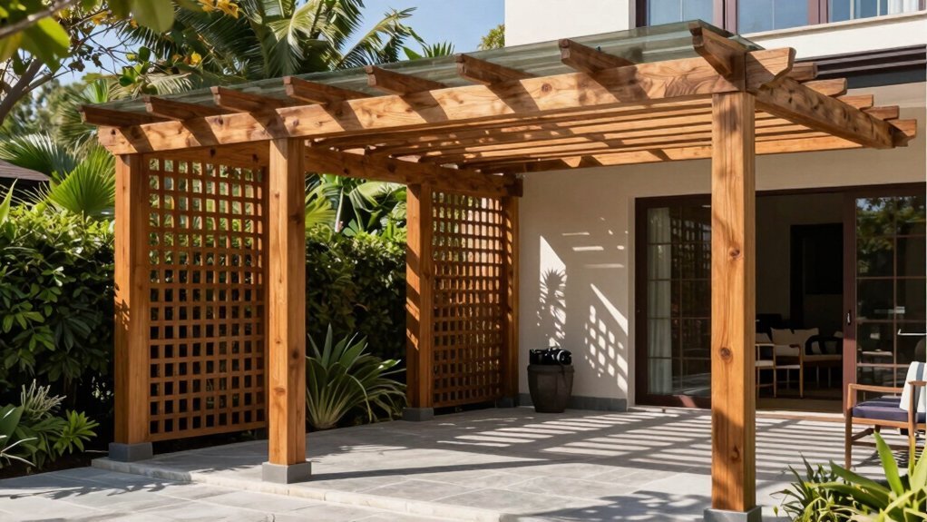 pergola designs for shade