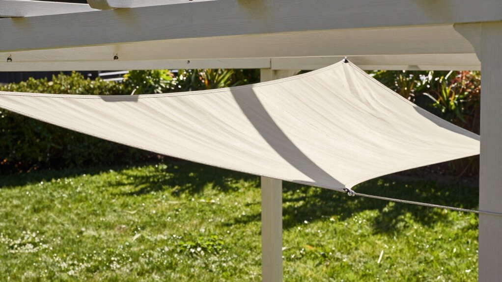 pergola shade sail installation methods