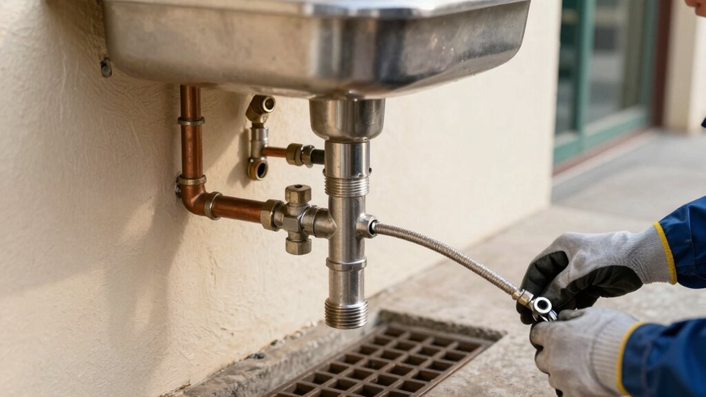 plan direct drainage to main sewer