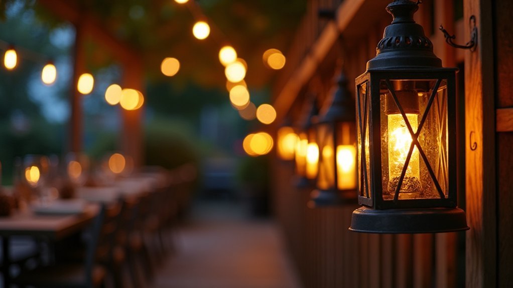 portable decorative led lanterns