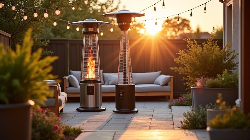 portable heaters for flexible outdoor spaces