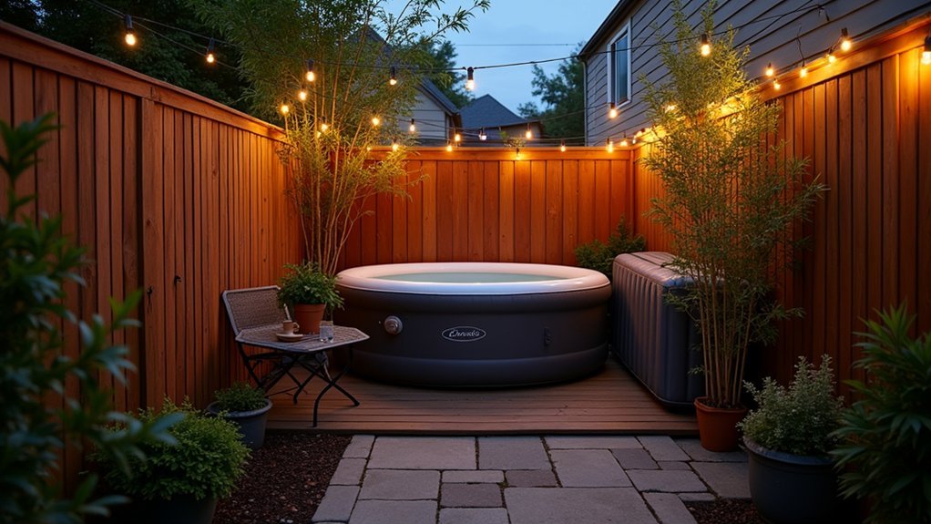 portable inflatable hot tub