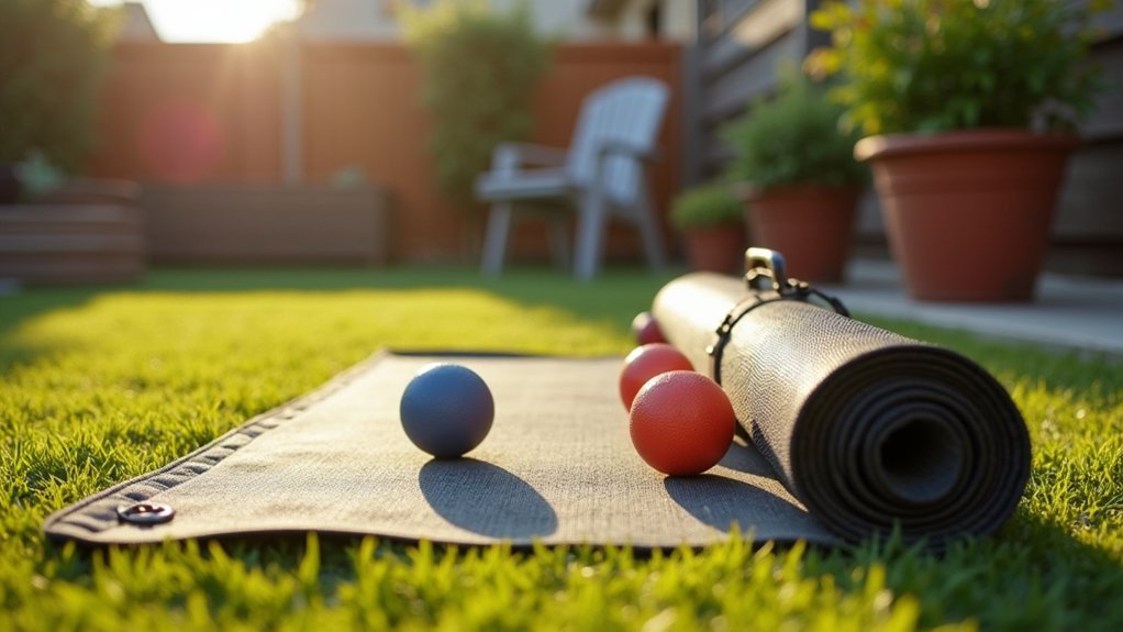 portable regulation bocce kit