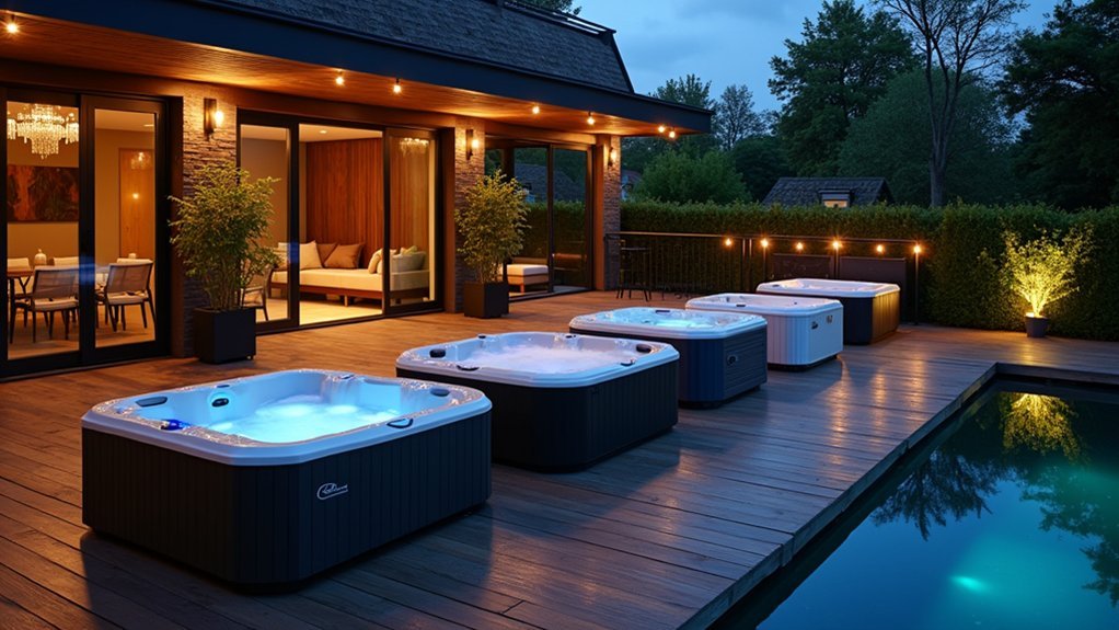 portable spas for rentals