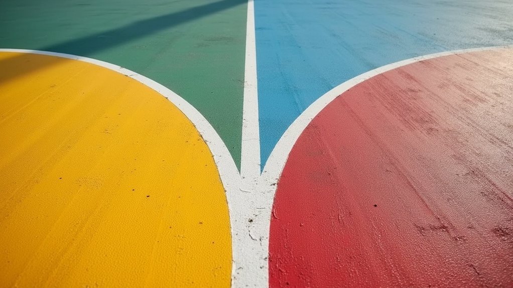 professional grade high traffic court coatings