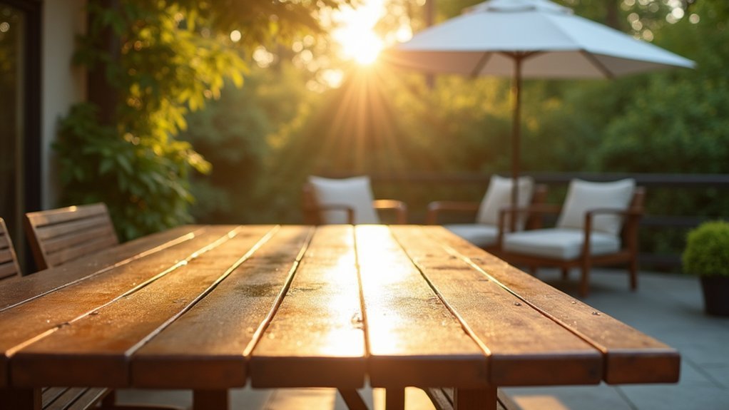 protect table from weather extremes