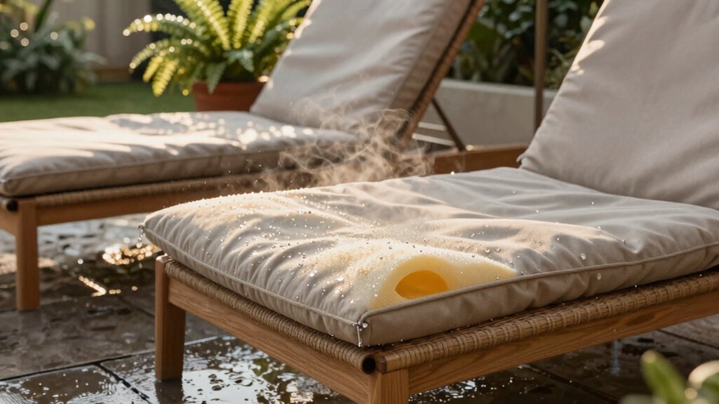 quick drying open cell cushionrite dry fast