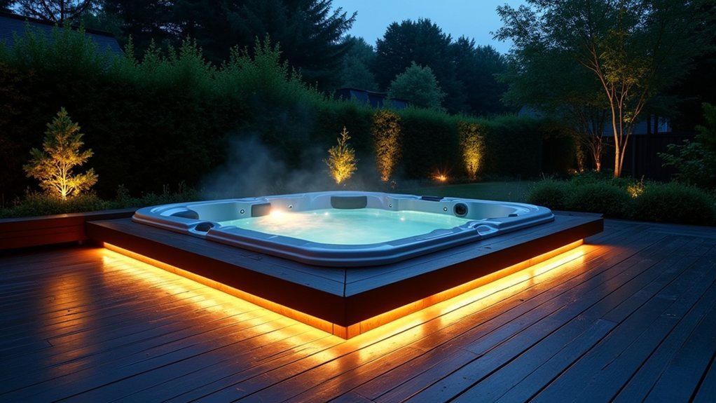 recessed waterproof perimeter lighting