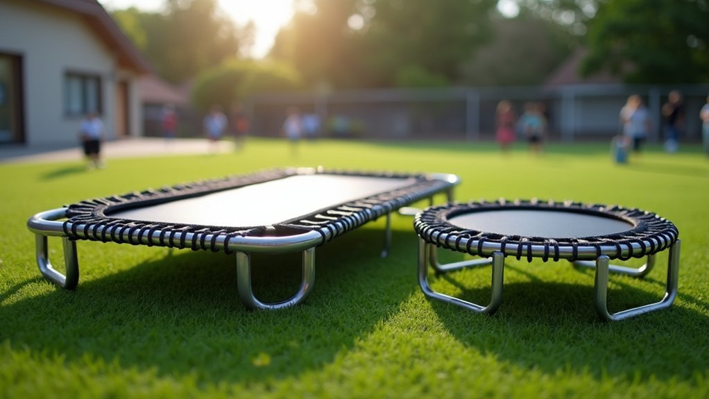 rectangular trampolines long term value