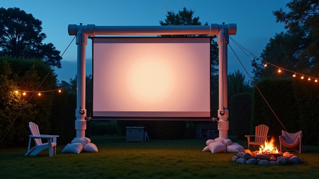 reinforced pvc outdoor screen