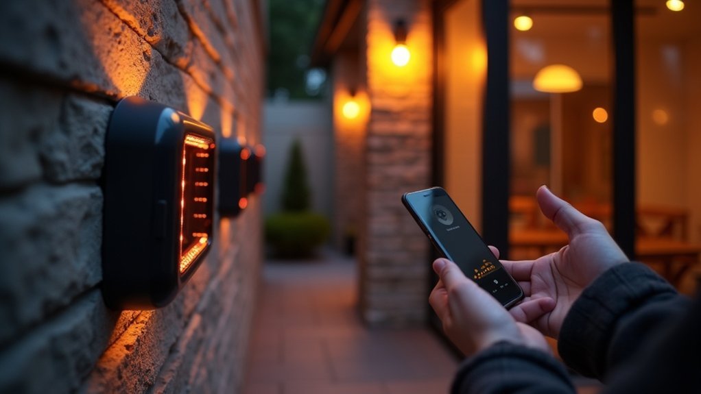 remote controlled patio heater with wifi