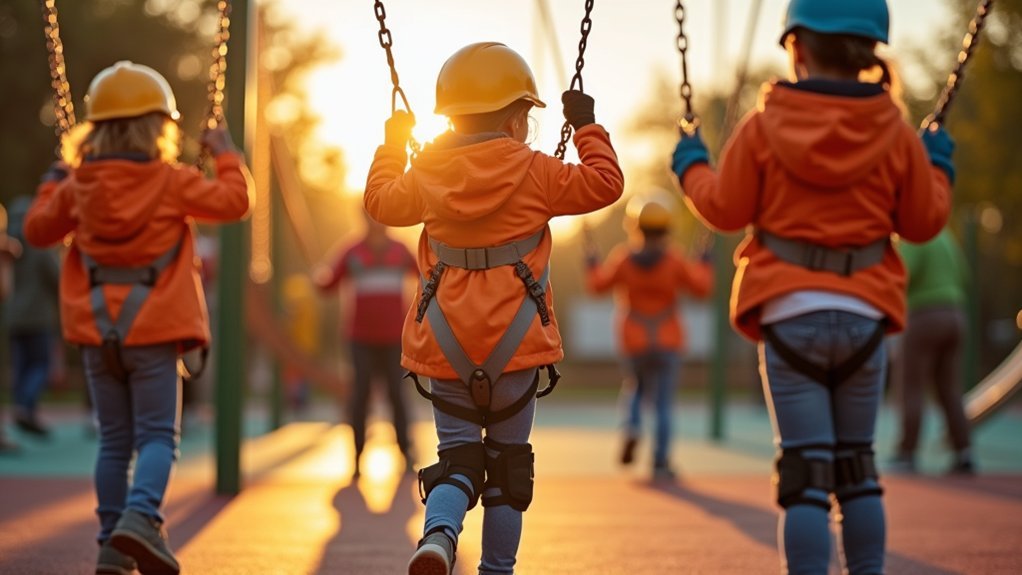 remove jewelry snug clothing secure footwear