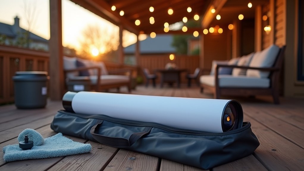 roll dry store upright