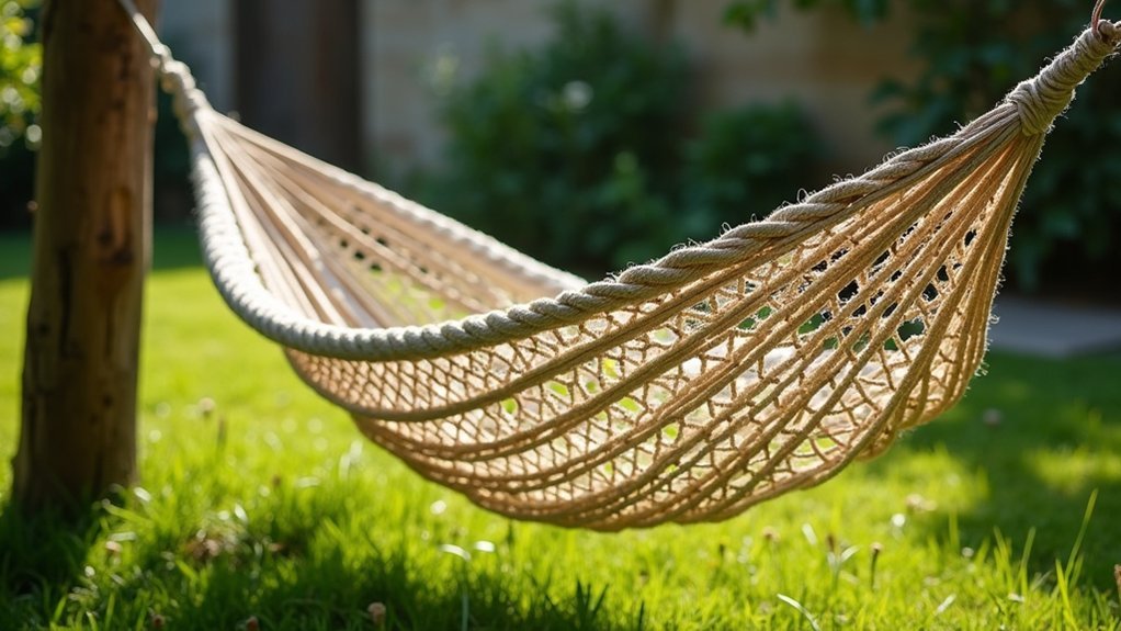 rope hammocks breathe better than fabric