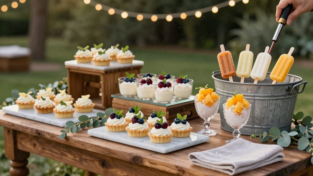 s mores mango panna cotta tarts