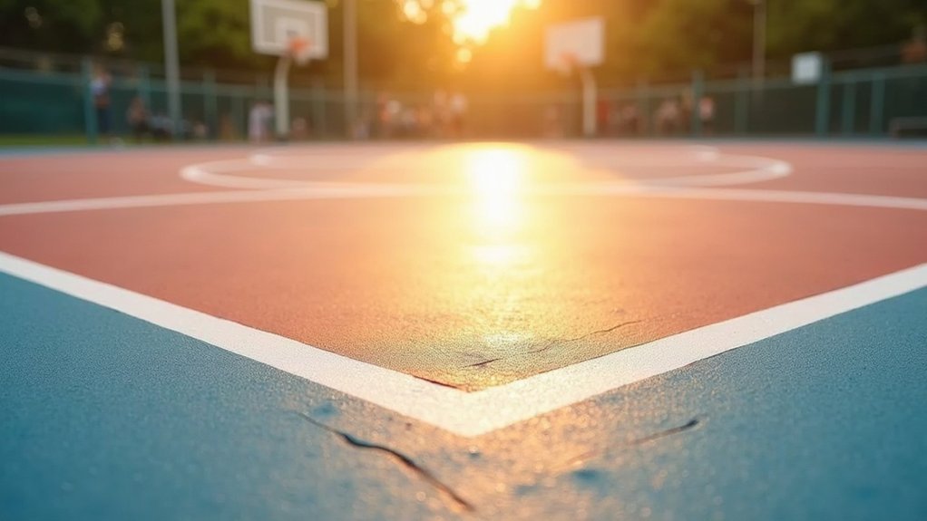 sealants preserve painted court durability