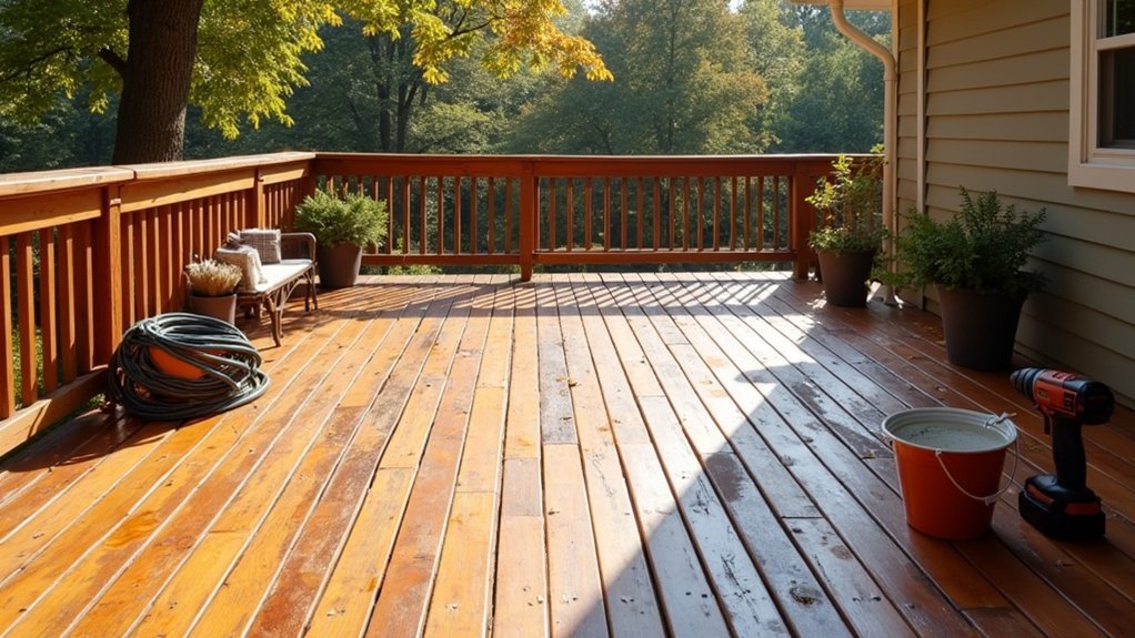 seasonal deck maintenance checklist