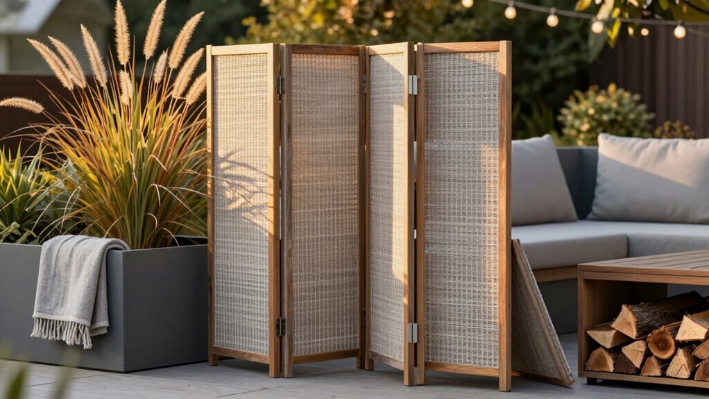 seasonal retractable privacy screens flexibility