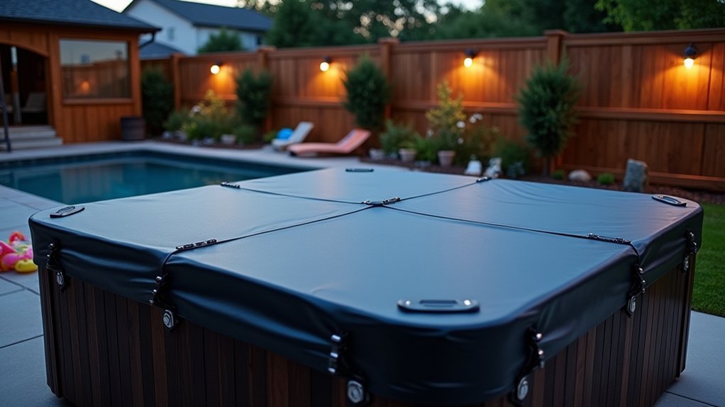 secure insulated spa protection