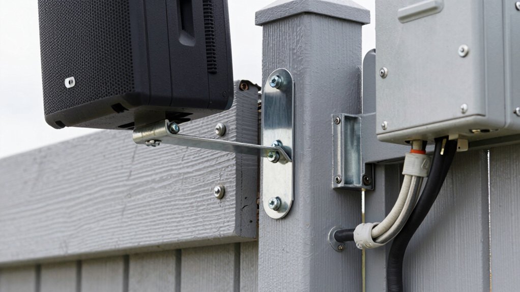 secure outdoor mounting hardware weatherproof