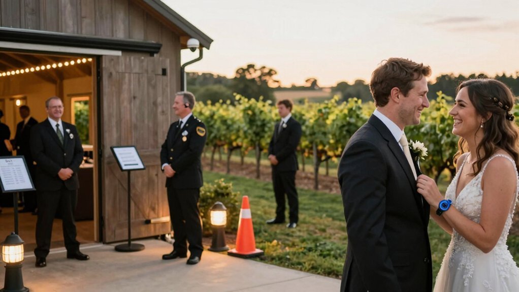 security measures for wedding venue
