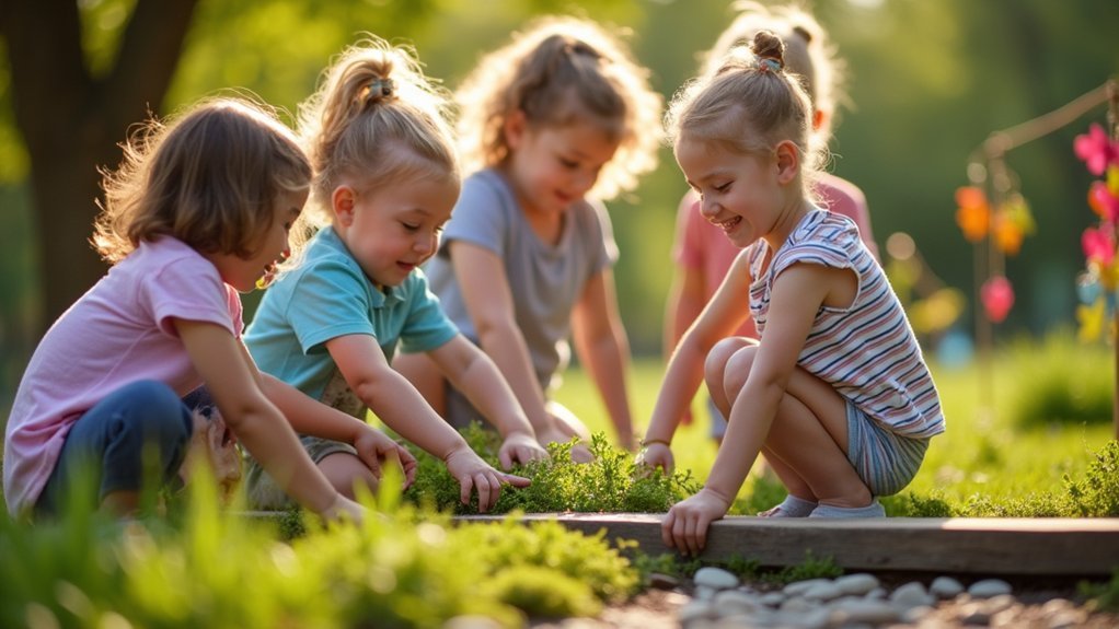 sensory garden strengthens neural pathways