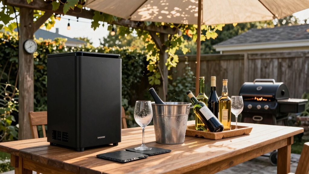 shade cooler horizontal storage low vibration