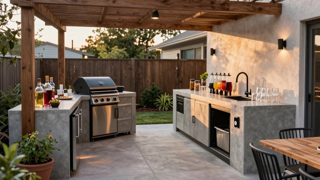 shady accessible beverage station flow