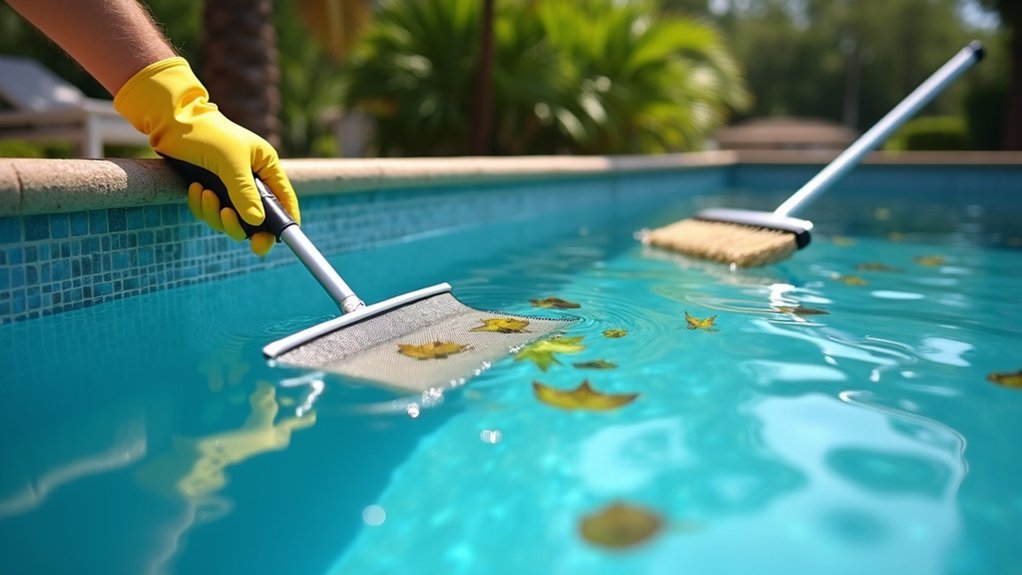 skim daily brush weekly