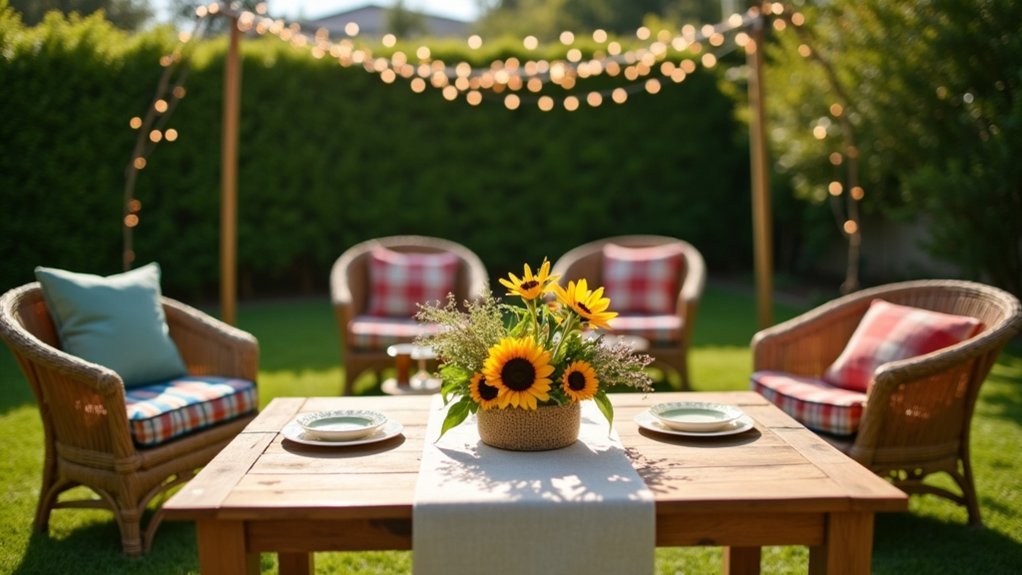 small backyard garden party ideas